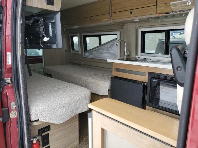 3C6URVJG4JE119072 - 2018 RAM PROMASTER 3500 HIGH წითელი ფოტო 6