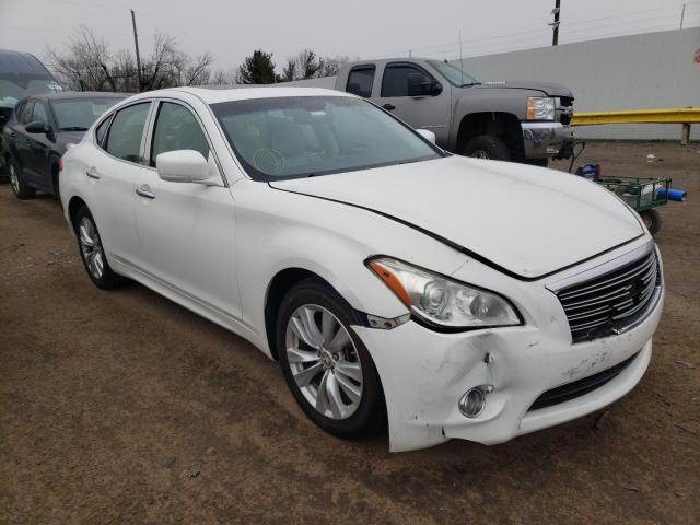 JN1AY1AR3BM570296 - 2011 INFINITI M56 X WHITE photo 1