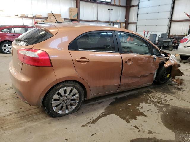 KNADN5A38D6799860 - 2013 KIA RIO EX ORANGE photo 3