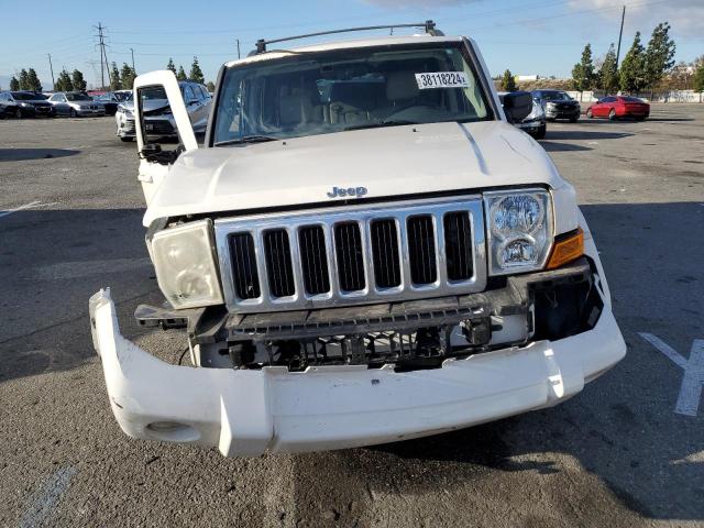 1J8HH58296C259715 - 2006 JEEP COMMANDER LIMITED WHITE photo 5