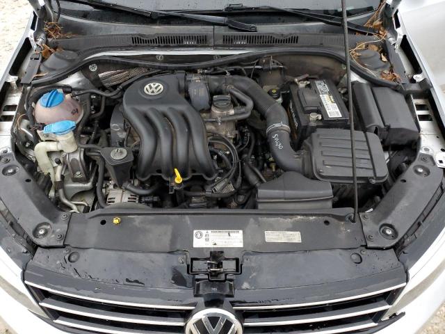 3VW2K7AJ1FM404169 - 2015 VOLKSWAGEN JETTA BASE 银色 照片 11