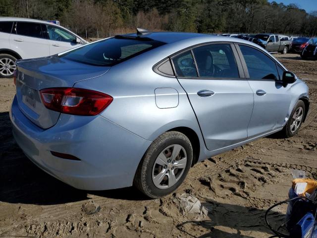 1G1BC5SM6H7140885 - 2017 CHEVROLET CRUZE LS SILVER photo 3