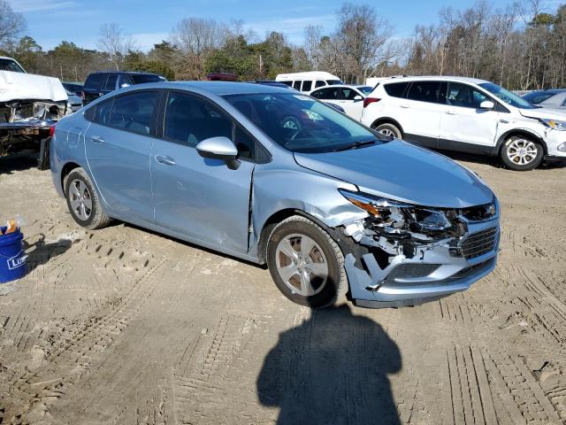 1G1BC5SM6H7140885 - 2017 CHEVROLET CRUZE LS SILVER photo 4