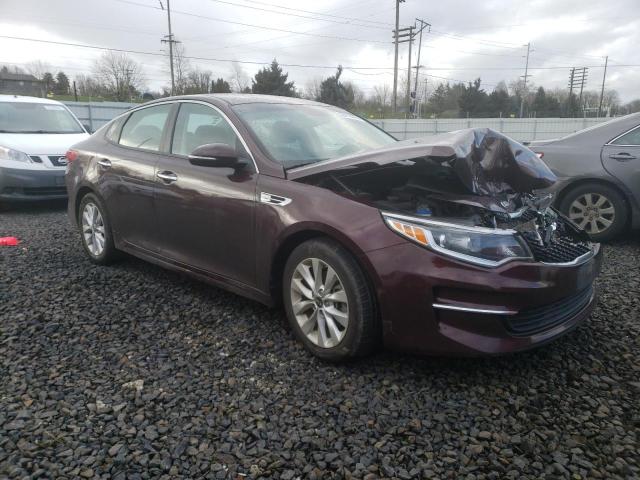 5XXGT4L3XJG254477 - 2018 KIA OPTIMA LX BURGUNDY photo 4