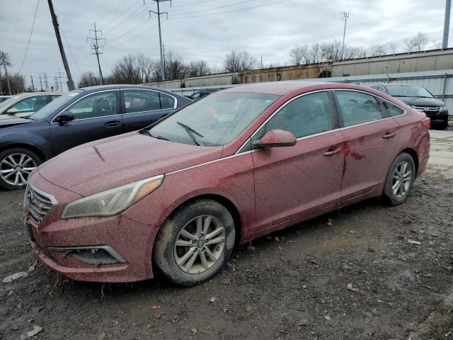 5NPE24AF1GH386984 - 2016 HYUNDAI SONATA SE MAROON photo 1