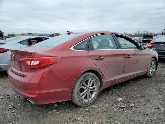 5NPE24AF1GH386984 - 2016 HYUNDAI SONATA SE MAROON photo 3