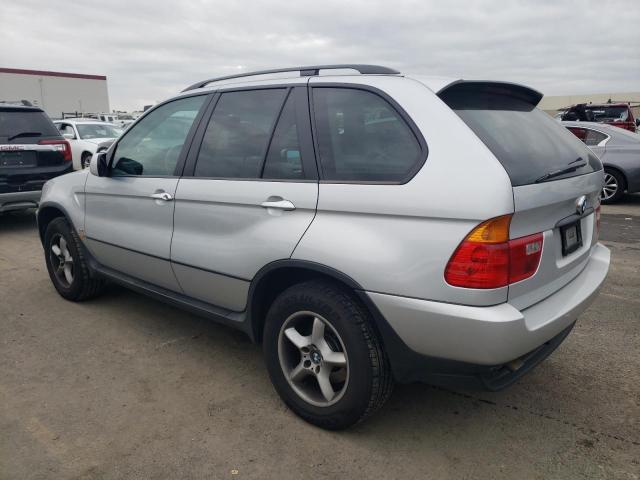 5UXFA53562LP48439 - 2002 BMW X5 3.0I SILVER photo 2