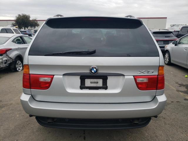 5UXFA53562LP48439 - 2002 BMW X5 3.0I SILVER photo 6