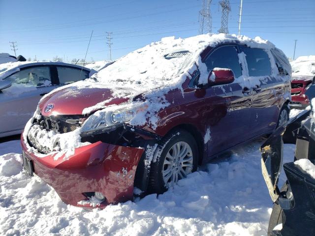 5TDYK3DC4DS405011 - 2013 TOYOTA SIENNA XLE RED photo 1