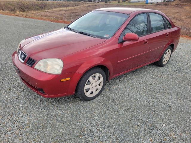 KL5JD52Z74K961633 - 2004 SUZUKI FORENZA S BURGUNDY photo 2