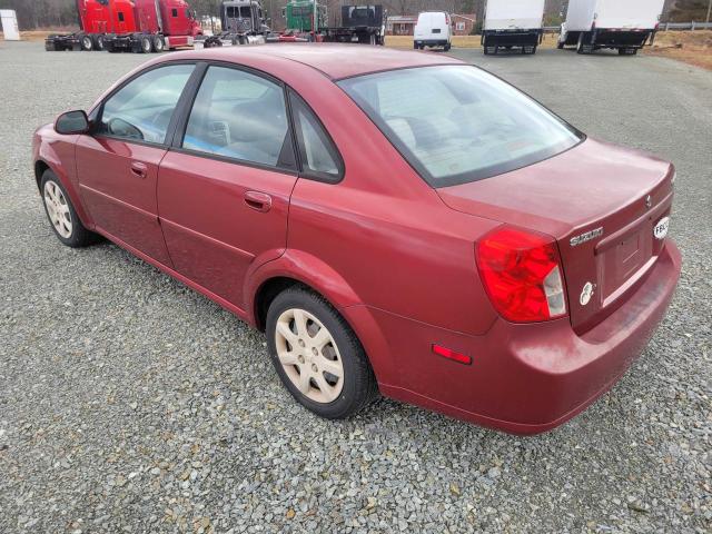 KL5JD52Z74K961633 - 2004 SUZUKI FORENZA S BURGUNDY photo 3