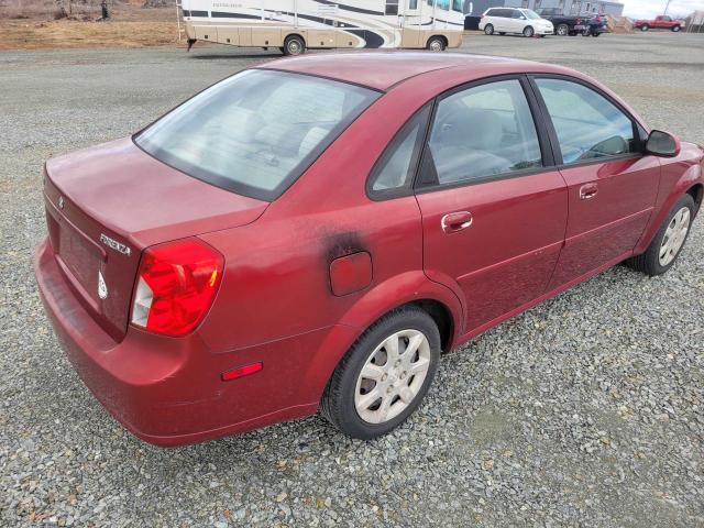 KL5JD52Z74K961633 - 2004 SUZUKI FORENZA S BURGUNDY photo 4