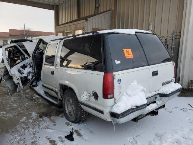 3GNEC16R9XG142840 - 1999 CHEVROLET SUBURBAN C1500 WHITE photo 2