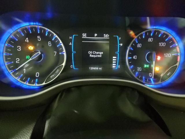 2C4RC1BG2HR545035 - 2017 CHRYSLER PACIFICA TOURING L BLACK photo 9