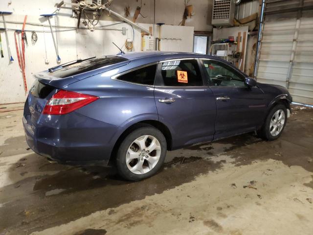 5J6TF2H5XCL007493 - 2012 HONDA CROSSTOUR EXL BLUE photo 3