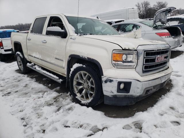 3GTU2VECXEG228182 - 2014 GMC SIERRA K1500 SLT CREAM photo 4