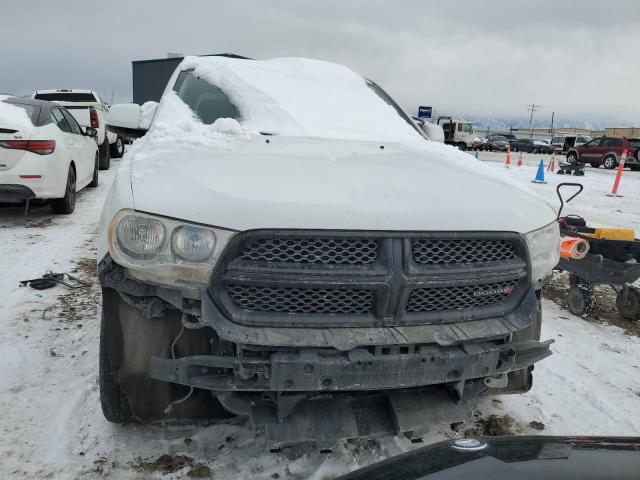 1C4SDJFT1DC658046 - 2013 DODGE DURANGO SSV WHITE photo 5