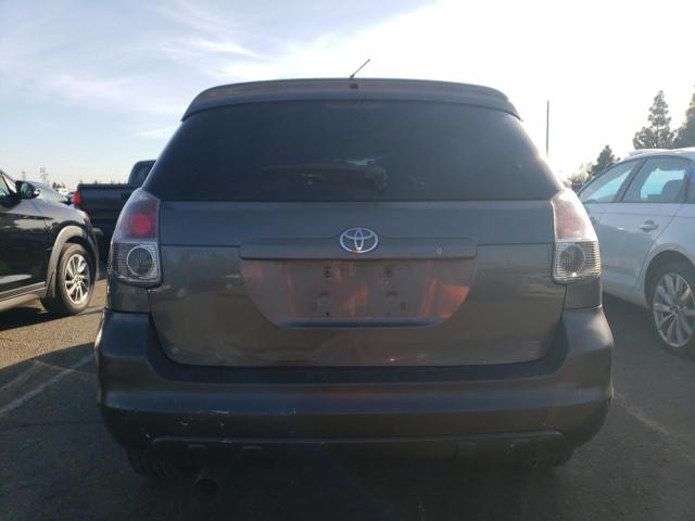 2T1KR32E66C572133 - 2006 TOYOTA COROLLA MA XR GRAY photo 6