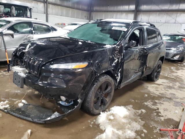 1C4PJMCB9JD619254 - 2018 JEEP CHEROKEE LATITUDE BLACK photo 1