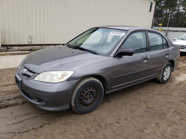 1HGES16365L017965 - 2005 HONDA CIVIC DX VP Boz foto 1