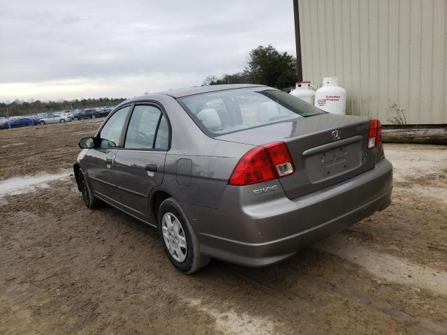 1HGES16365L017965 - 2005 HONDA CIVIC DX VP Boz foto 2