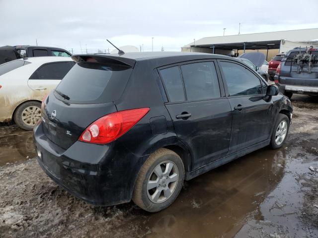 3N1BC13EX9L355726 - 2009 NISSAN VERSA S BLACK photo 3