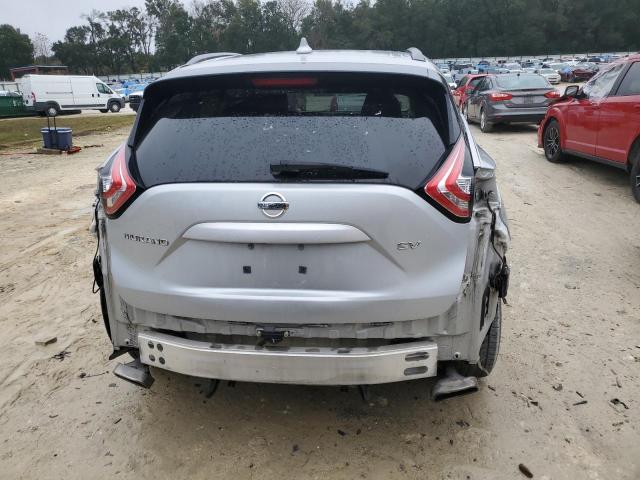 5N1AZ2MGXHN151211 - 2017 NISSAN MURANO S SILVER photo 6