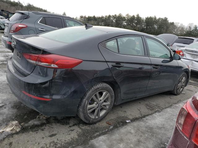 5NPD84LF2HH021190 - 2017 HYUNDAI ELANTRA SE BLACK photo 3