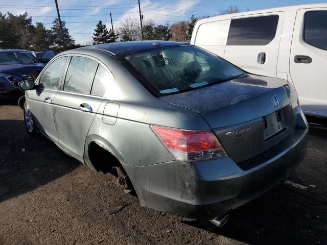 1HGCP3F85AA002184 - 2010 HONDA ACCORD EXL GRAY photo 2