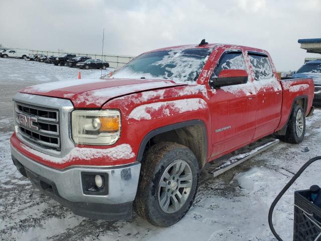 3GTU2UEH3FG142137 - 2015 GMC SIERRA K1500 SLE RED photo 1