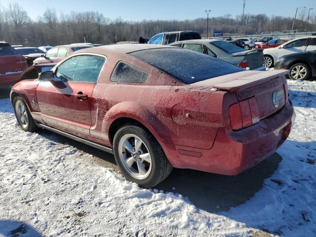 1ZVFT80N375292264 - 2007 FORD MUSTANG RED photo 2