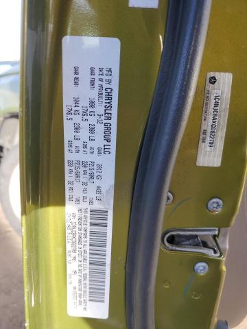 1C4NJCBAXCD622709 - 2012 JEEP COMPASS SPORT GREEN photo 12