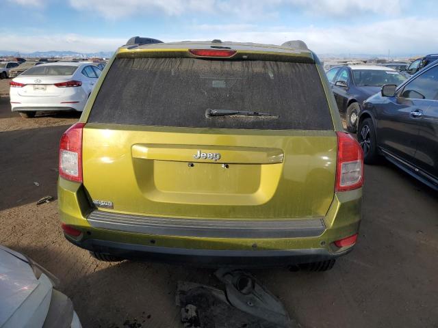 1C4NJCBAXCD622709 - 2012 JEEP COMPASS SPORT GREEN photo 6