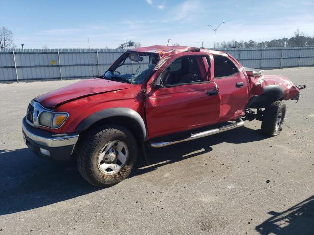 5TEGN92N44Z387803 - 2004 TOYOTA TACOMA DOUBLE CAB PRERUNNER RED photo 1