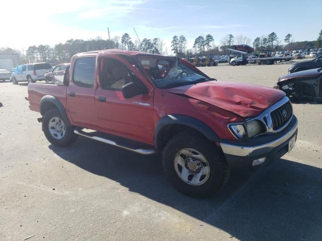 5TEGN92N44Z387803 - 2004 TOYOTA TACOMA DOUBLE CAB PRERUNNER RED photo 4