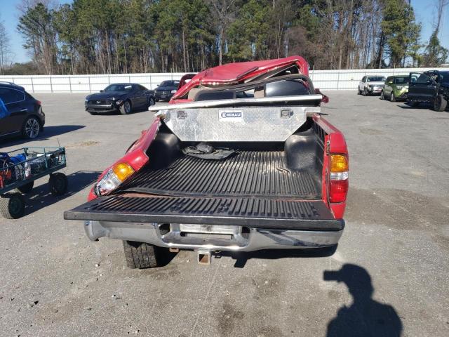 5TEGN92N44Z387803 - 2004 TOYOTA TACOMA DOUBLE CAB PRERUNNER RED photo 6