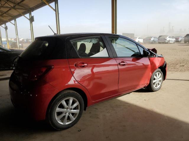 VNKKTUD34GA066770 - 2016 TOYOTA YARIS L RED photo 3