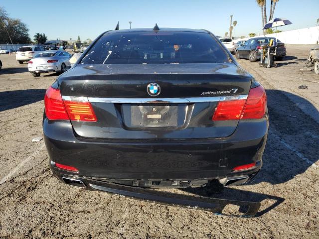 WBAKX8C50BC198247 - 2011 BMW 750 LI BLACK photo 6