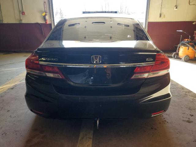 19XFB2F70FE281205 - 2015 HONDA CIVIC SE BLACK photo 6