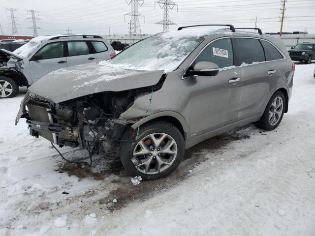 5XYPKDA13GG010758 - 2016 KIA SORENTO SX GRAY photo 1