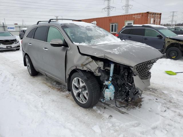 5XYPKDA13GG010758 - 2016 KIA SORENTO SX GRAY photo 4