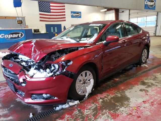 3FA6P0G75DR316630 - 2013 FORD FUSION S BURGUNDY photo 1