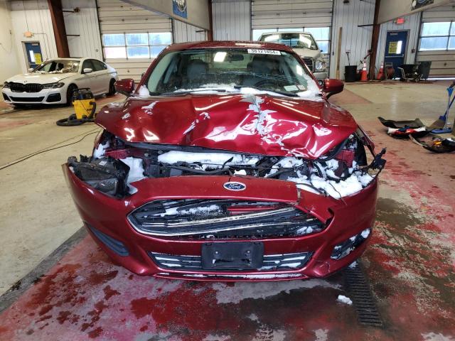 3FA6P0G75DR316630 - 2013 FORD FUSION S BURGUNDY photo 5