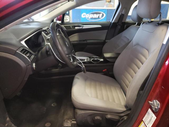 3FA6P0G75DR316630 - 2013 FORD FUSION S BURGUNDY photo 7