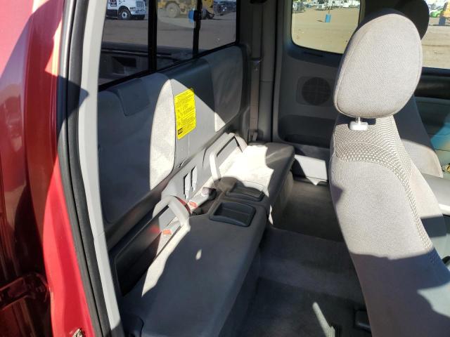 5TETX22N87Z349690 - 2007 TOYOTA TACOMA ACCESS CAB ნარინჯისფერი ფოტო 10