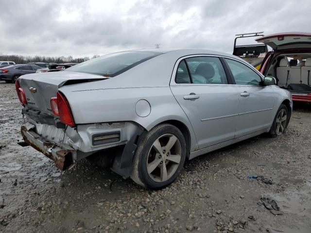 1G1ZC5EU0BF386161 - 2011 CHEVROLET MALIBU 1LT SILVER photo 3