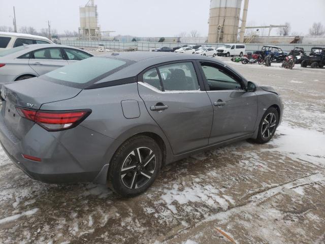 3N1AB8CV2RY218595 - 2024 NISSAN SENTRA SV GRAY photo 3