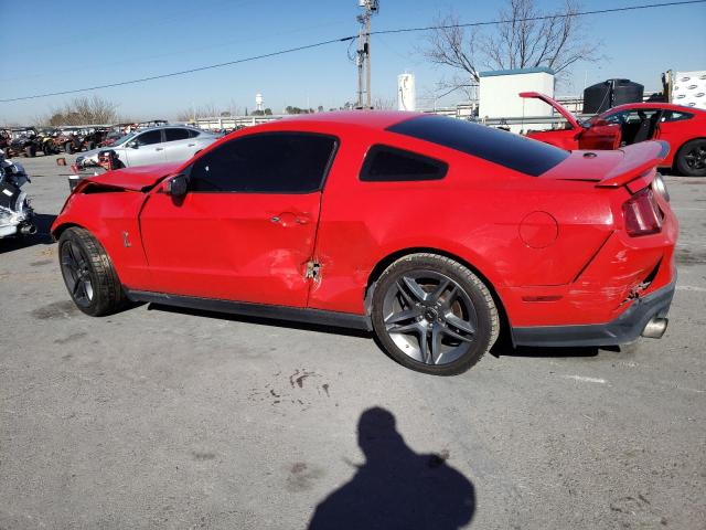 1ZVBP8JS4B5136797 - 2011 FORD MUSTANG SHELBY GT500 RED photo 2