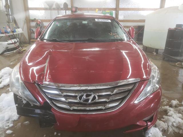 5NPEC4AC6BH181320 - 2011 HYUNDAI SONATA SE RED photo 5