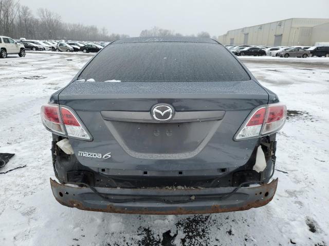 1YVHZ8CH5B5M05098 - 2011 MAZDA 6 I GRAY photo 6